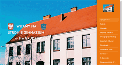 Desktop Screenshot of gimnazjum9.pl